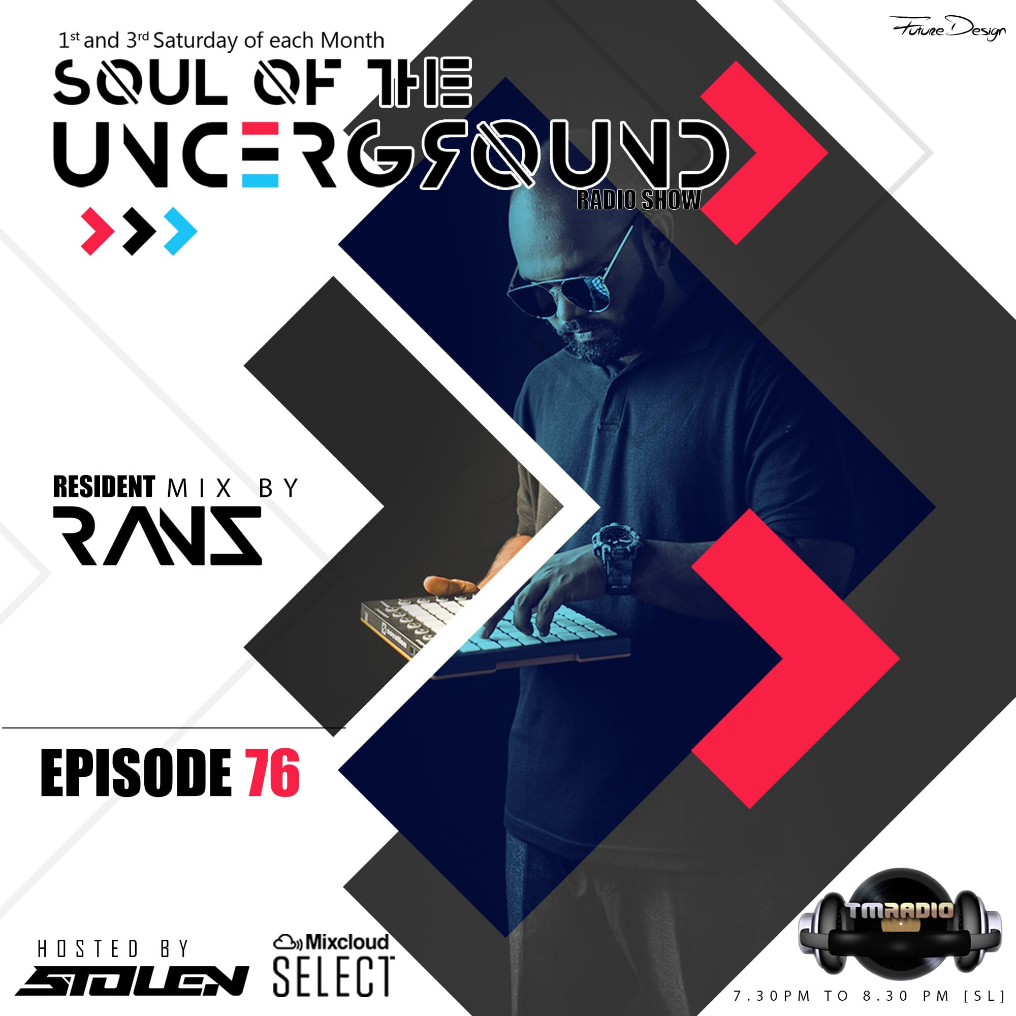 Episode 076 Resident mix by RANZ (from July 1st, 2023)