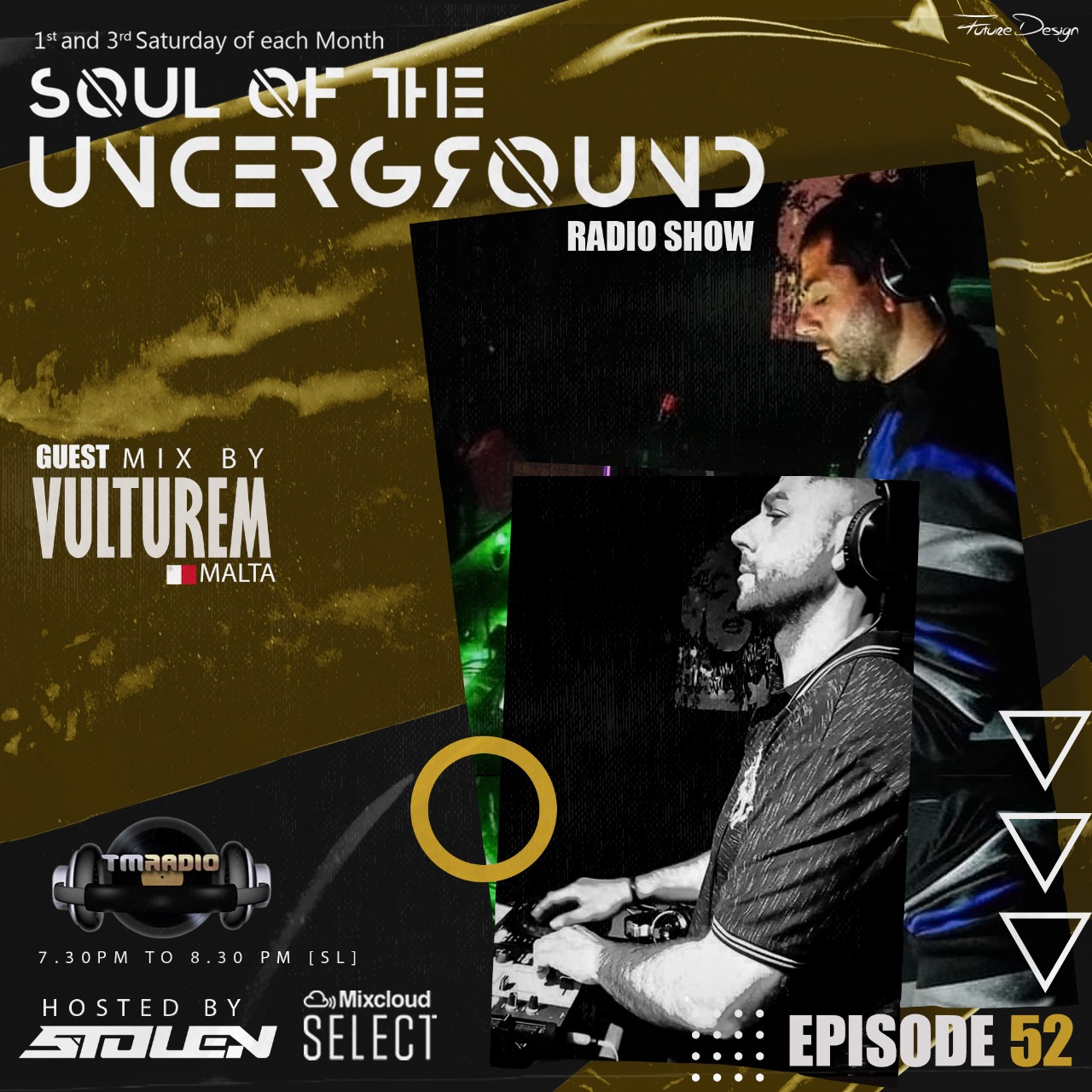 Episode 052 Guest mix by Vulturem (Malta) (from July 2nd, 2022)